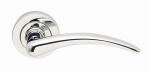 Gull Door Handle on Rose - Frelan